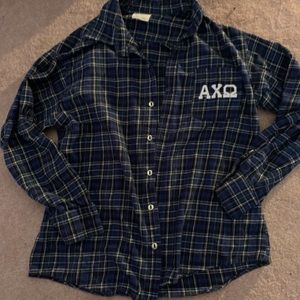 Alpha chi omega (AXO) flannel
